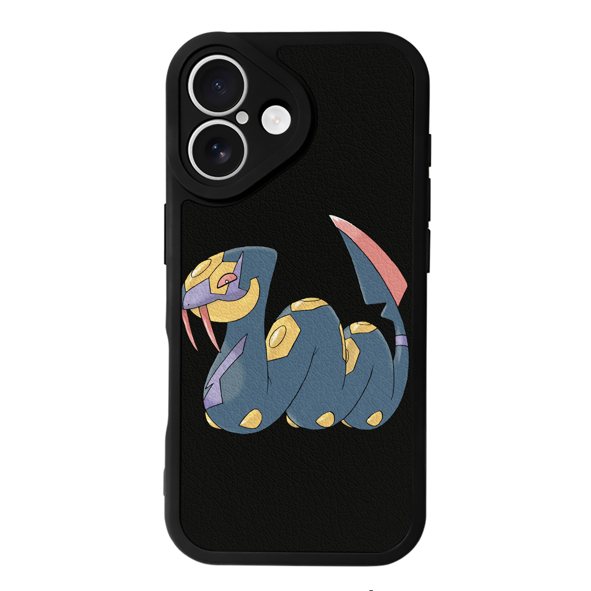 （画像用） ポケットモンスター Pokémon 【iPhone 16シリーズ対応】シリコンスマホケース（レザー調） 材質：シリコン